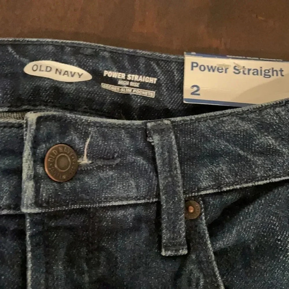 Old Navy Power Straight High Rise Size 2 - Picture 5 of 8